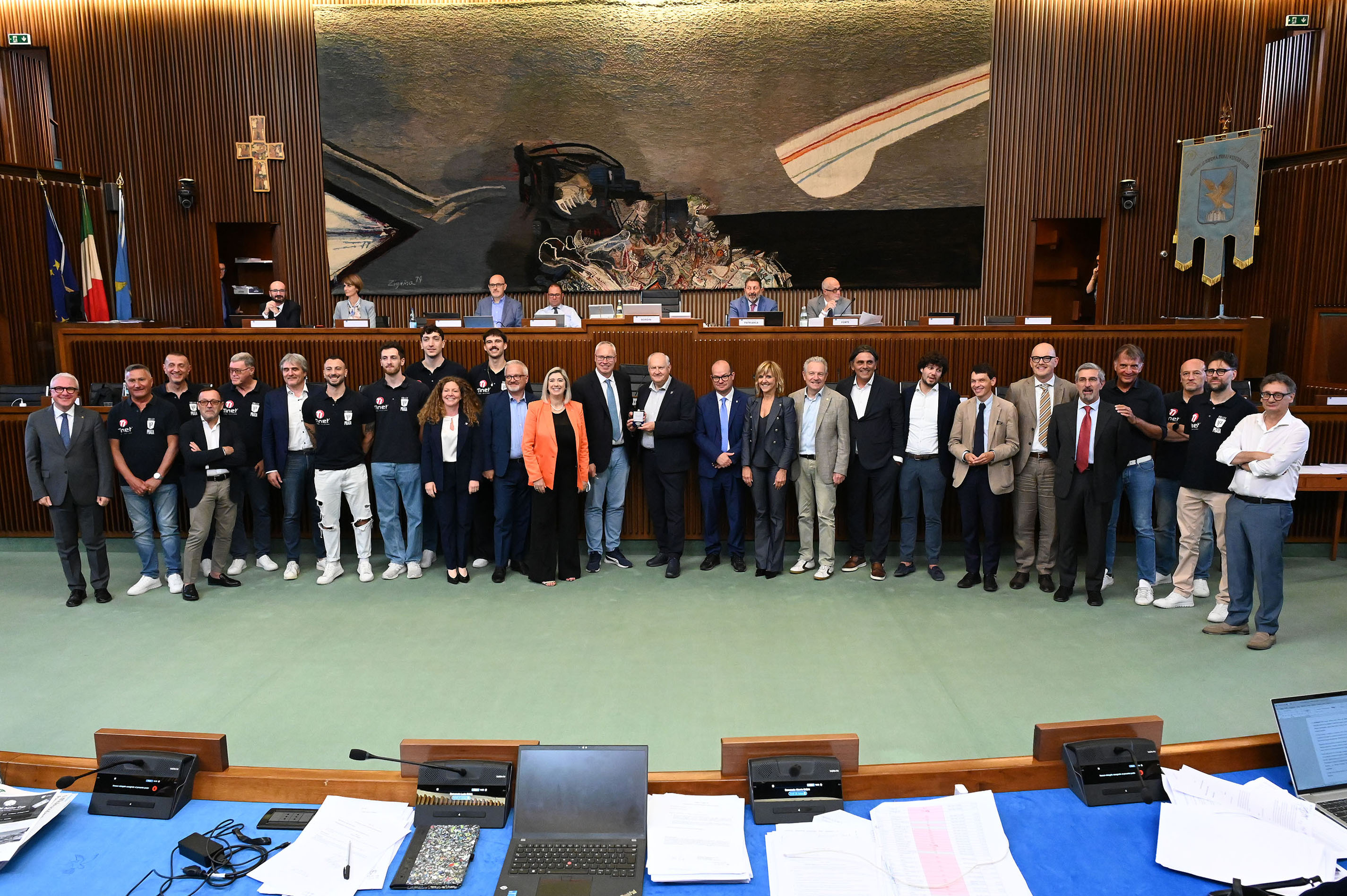 VOLLEY. SIGILLO CR A TINET PRATA. BORDIN: GRANDE VISIBILITÀ PER FVG